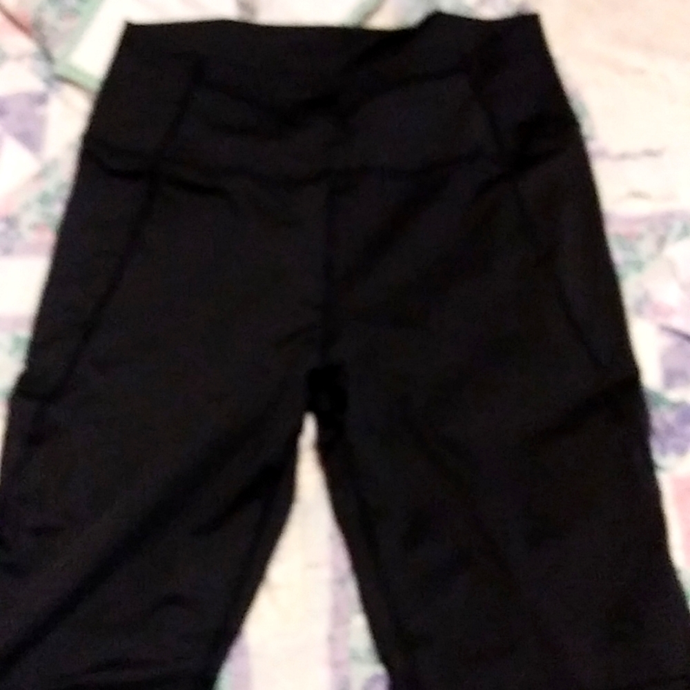 Pair of black leggings